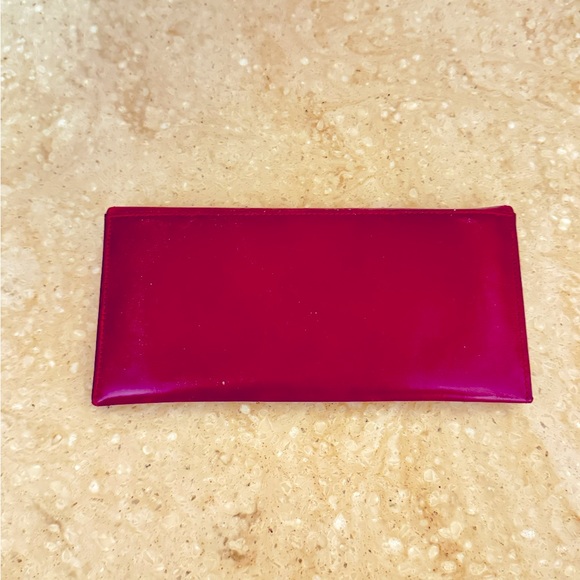 Celine Purple Leather Long Bifold Snap Closure Wallet - Picture 3 of 15